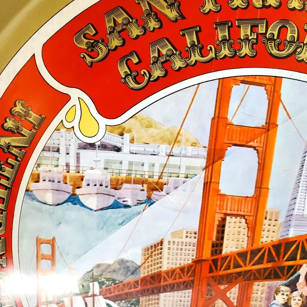Vintage 1979 San Francisco Golden Gate Expo Tray